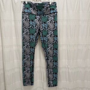 NEW Free People Movement Wrap Lose Control Leggings Blue Black Green Women Small
